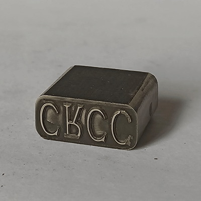 Steel Stamped Letters